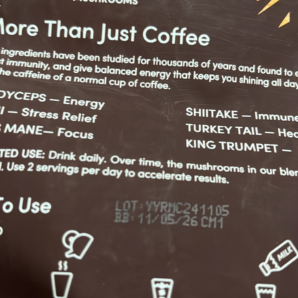 Mushroom Coffee - Rich Brown Blend (all of them) - Picture 3 of 4